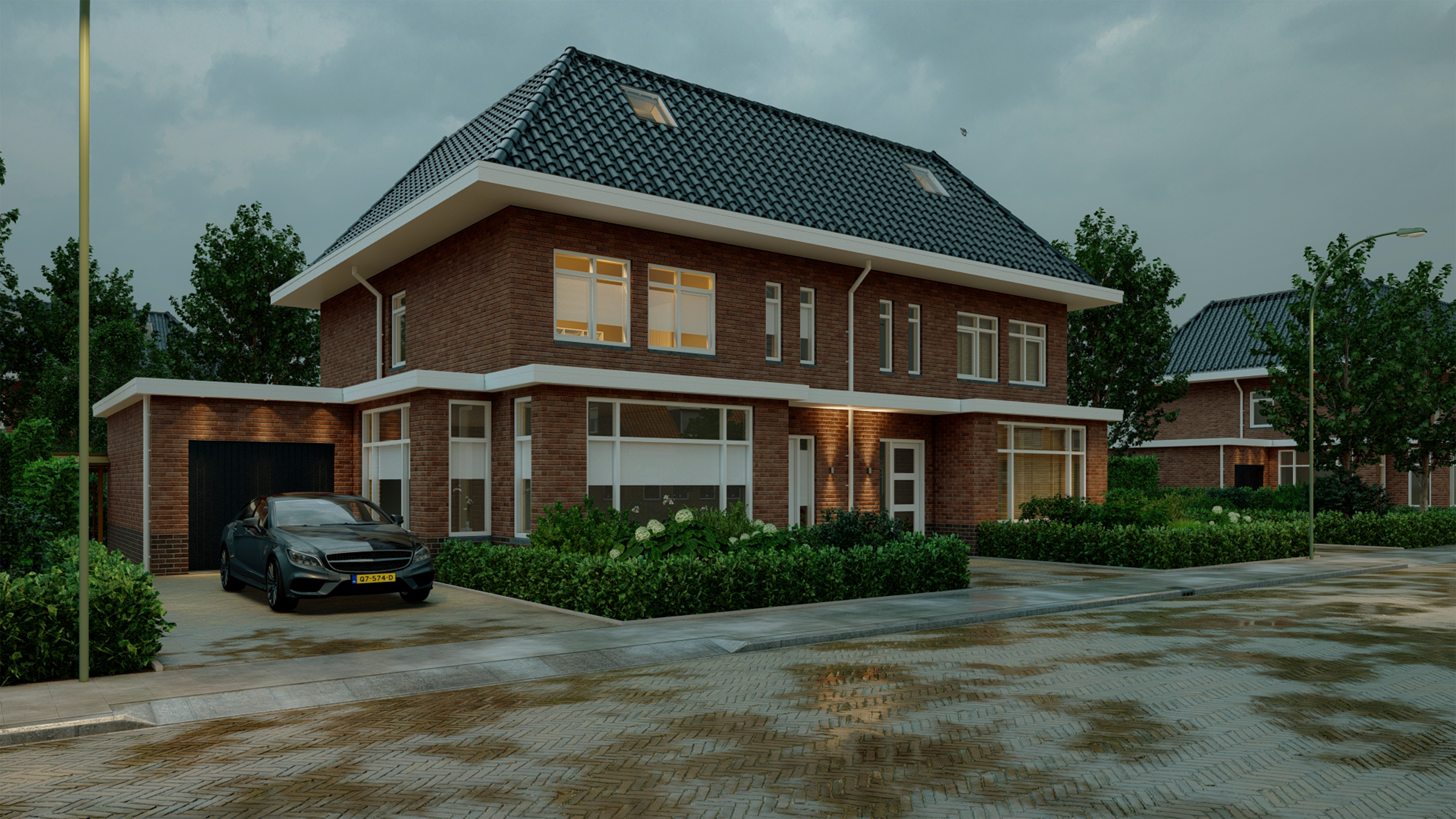 Twee-onder-één-kap Woningen
